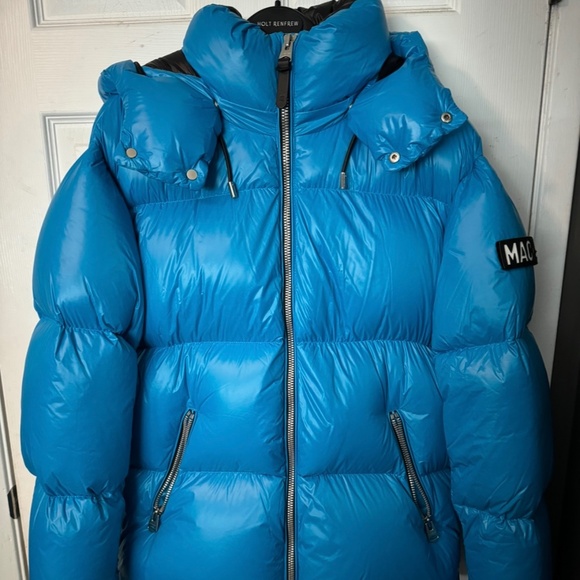 Mackage Other - Mackage Kent Lustrous Light Down Jacket with hood. Authentic Mens size 38